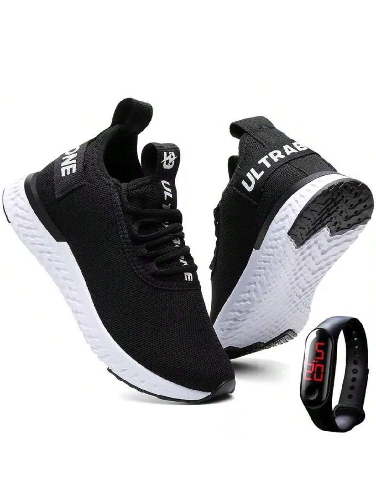 Tenis Feminino Academia Leve Fitness + Relógio