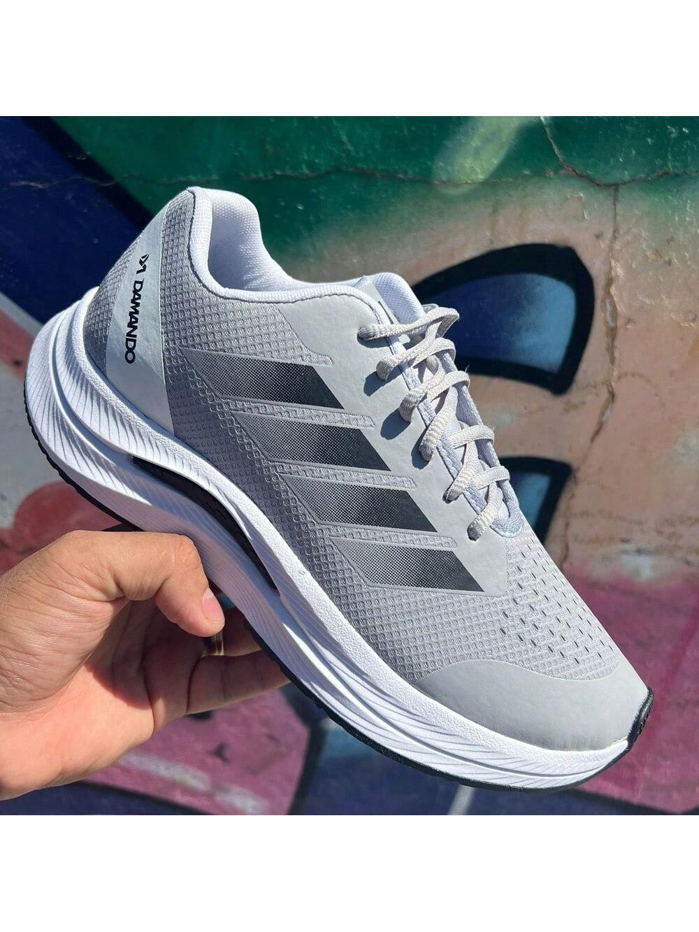 Tênis Academia Corrida Ultra Pro Confortável + Relógio Digital