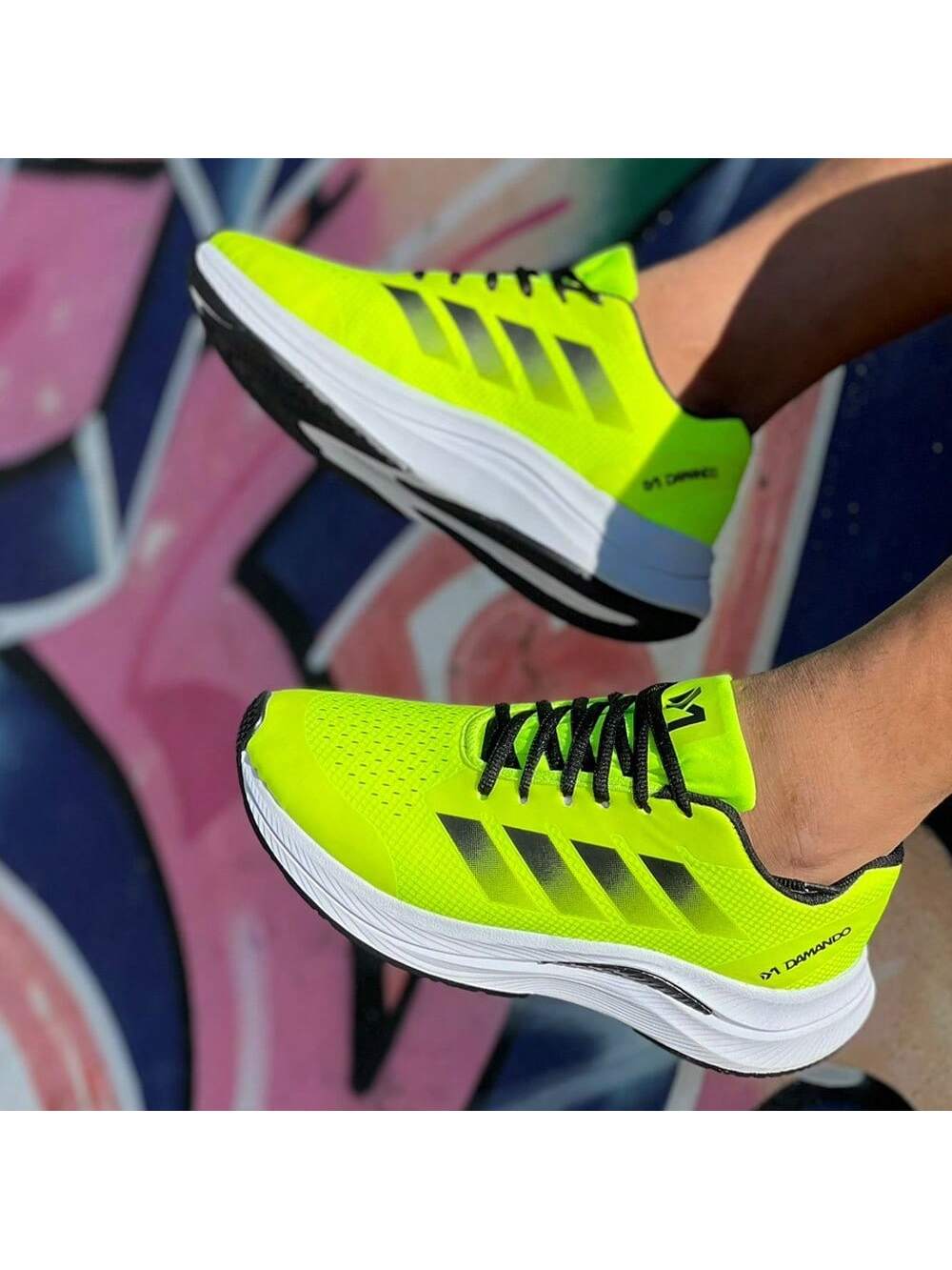 Tênis Academia Corrida Ultra Pro Confortável + Relógio Digital