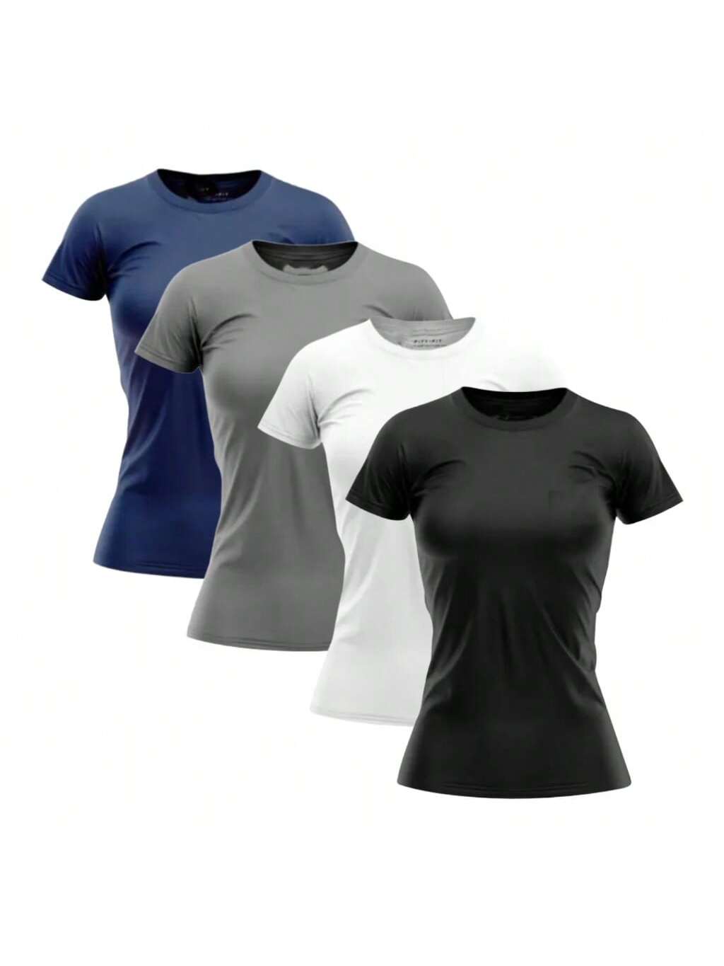 Kit 4 Camisetas Dry Fit Femininas - Anti Odor - Proteção UV - Conforto - Loja Triton Sports