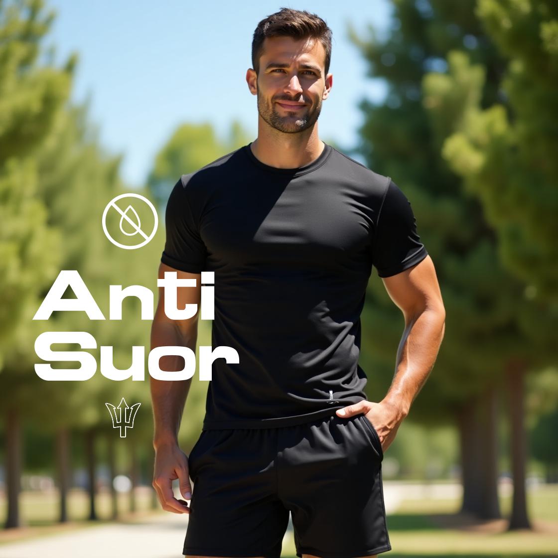 Kit 3 Camisetas Dry Fit Masculinas | Anti Suor, Anti Odor, Proteção UV - Loja Triton Sports