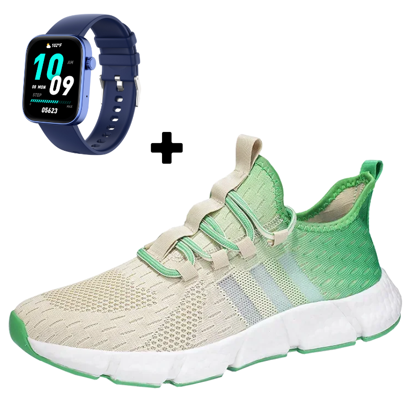 Tênis de Corrida Super Confortável Pro Motion + Brinde SmartWatch