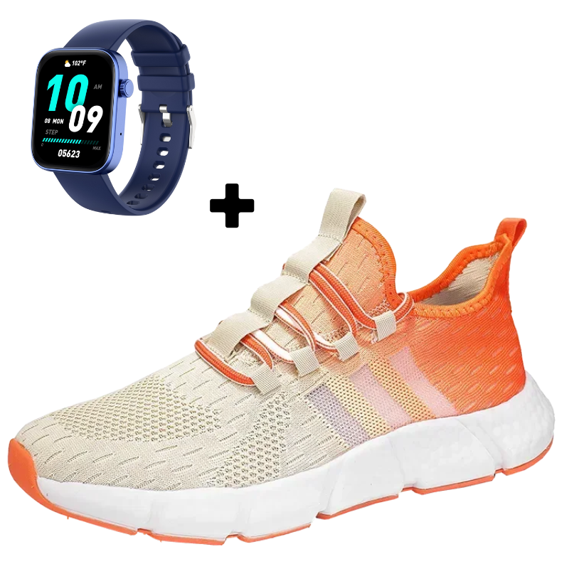 Tênis de Corrida Super Confortável Pro Motion + Brinde SmartWatch