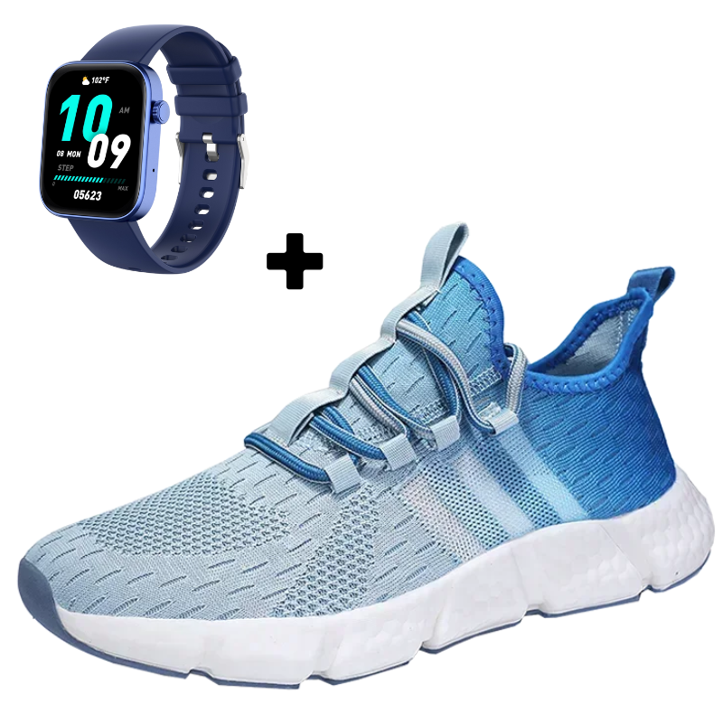 Tênis de Corrida Super Confortável Pro Motion + Brinde SmartWatch