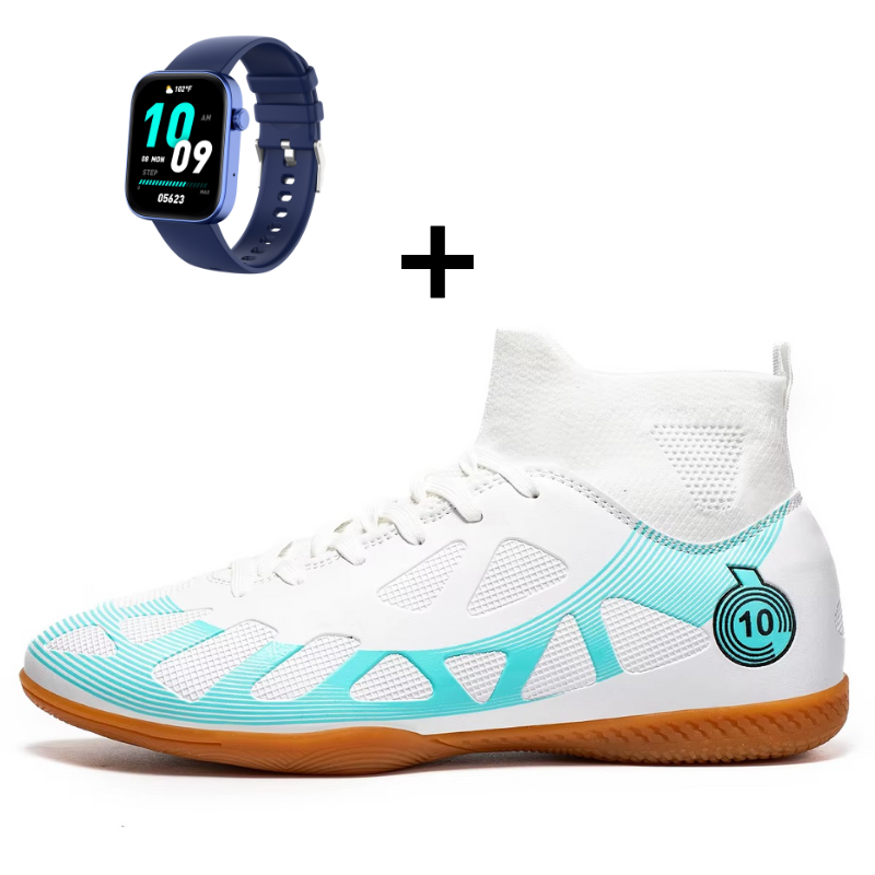 Chuteira Futsal Botinha Masculino - Triton Hydra Strike Infantil e adulto com Smart Watch