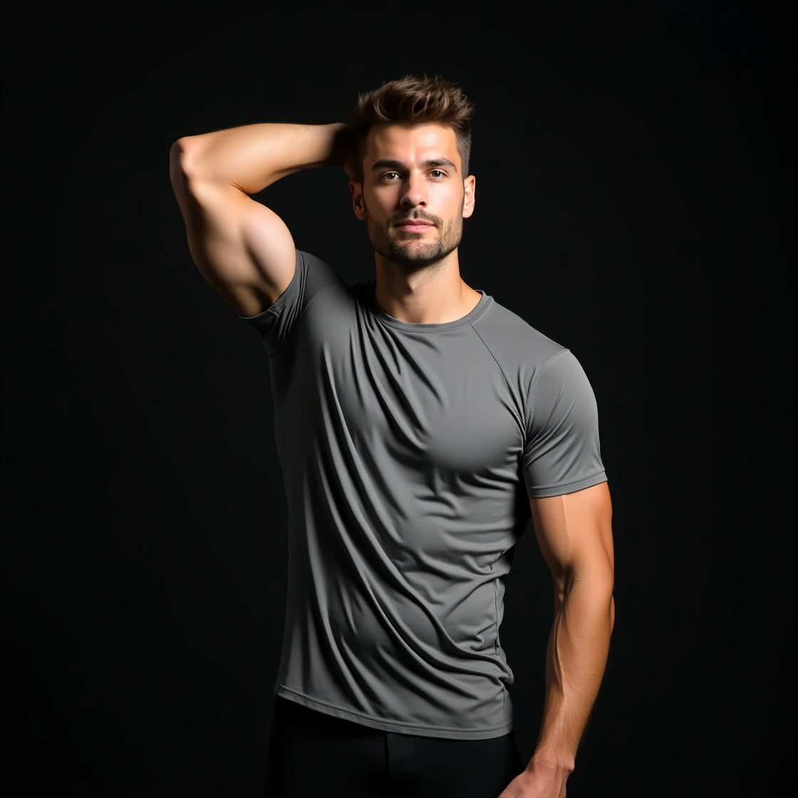 Kit 4 Camisetas Dry Fit Masculinas Anti Odor, Proteção UV e Tecido Respirável - Loja Triton Sports
