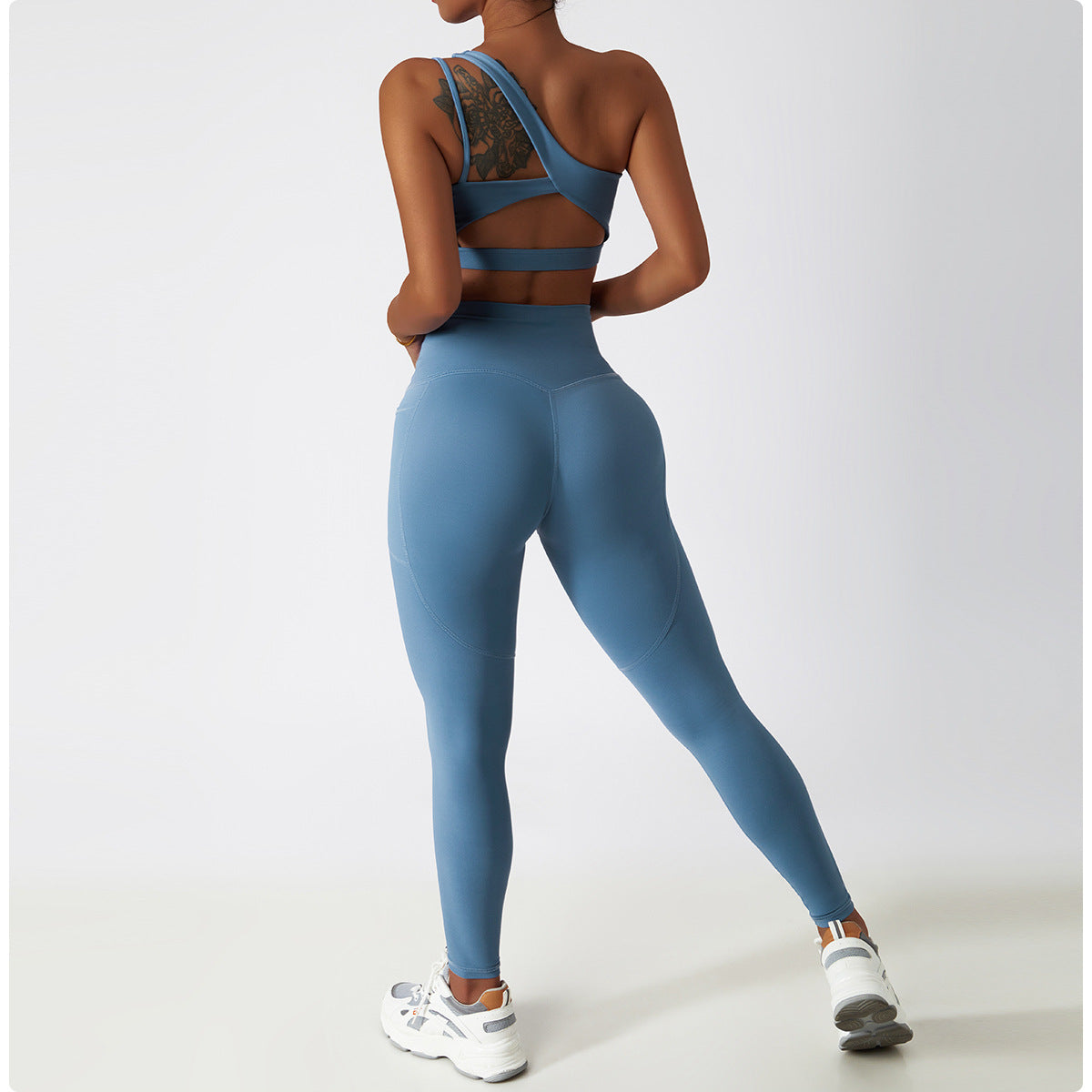 Conjunto Fitness Academia Feminino Vogue Estilo Europeu