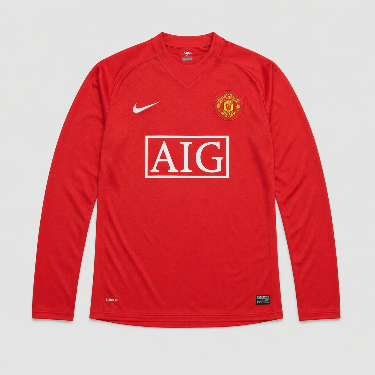 Jersey Manchester United 2007/08 I Retro Longsleeve