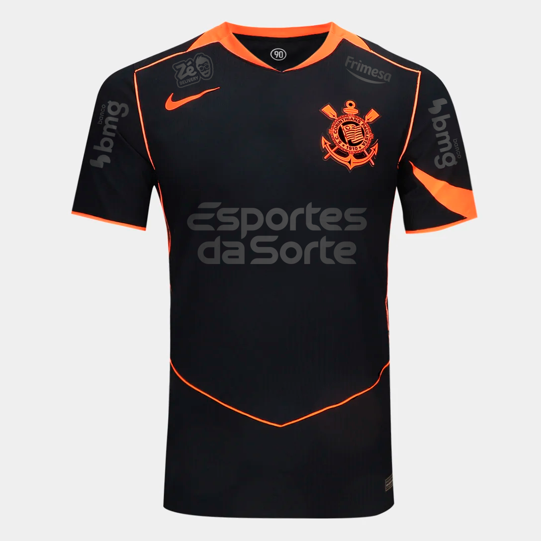 Jersey Corinthians 2025/26 III Player With Sponsors