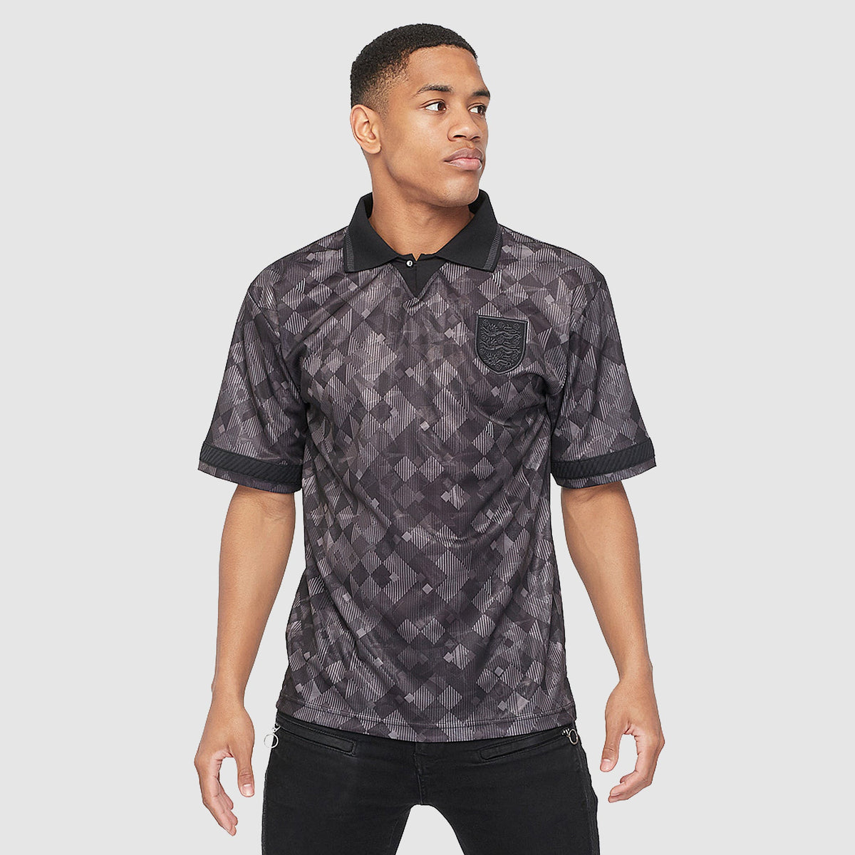Jersey England 1990 I Retro Blackout