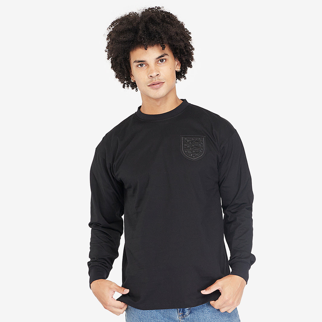 Jersey England 1966 I Retro Longsleeve Blackout