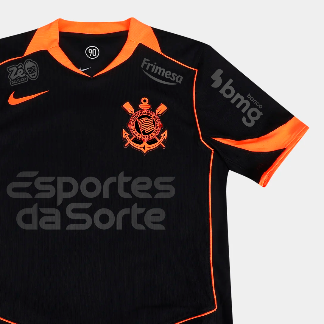 Jersey Corinthians 2025/26 III Player With Sponsors