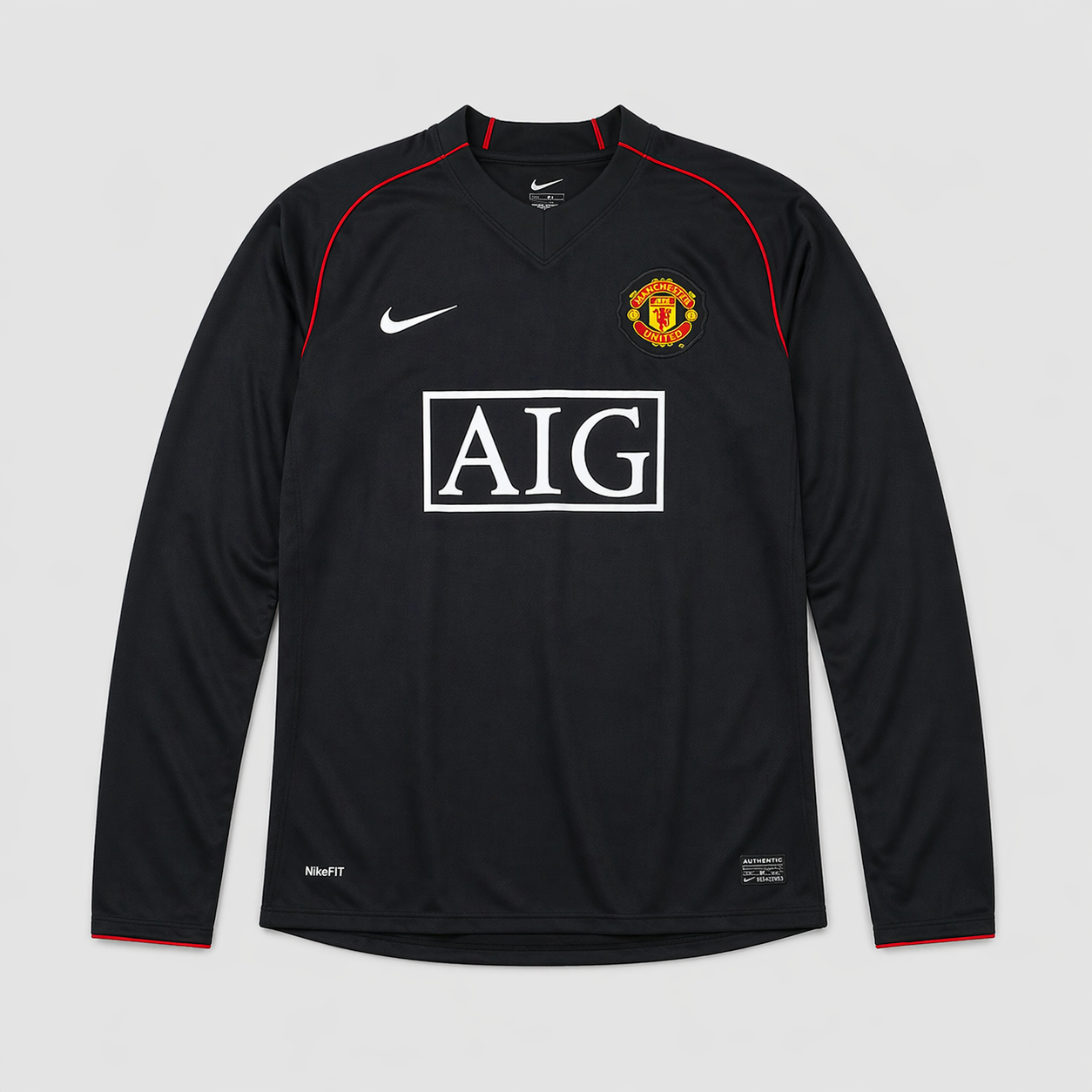 Jersey Manchester United 2007/08 II Retro Longsleeve