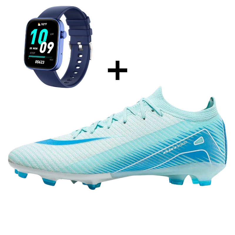 Chuteira de Campo Masculino Tech Vapor Infantil/Adulto Com Smart Watch