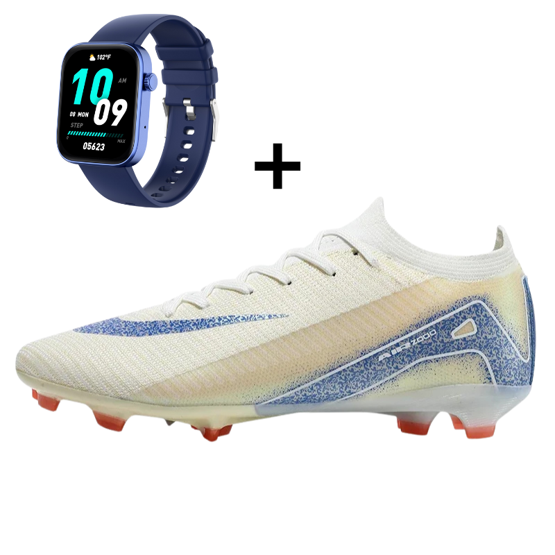 Chuteira de Campo Masculino Tech Vapor Infantil/Adulto Com Smart Watch