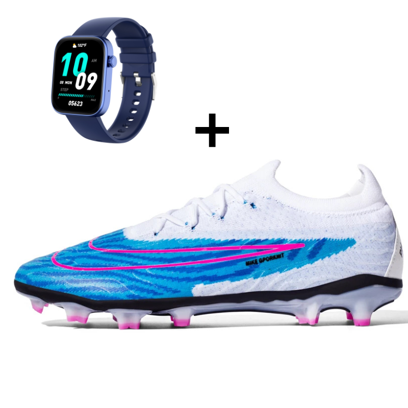 Chuteira de Campo Masculino Tiger X Com Smart Watch