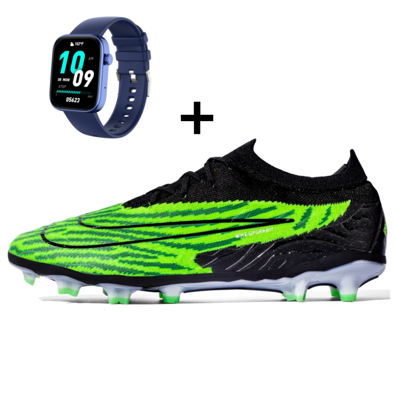 Chuteira de Campo Masculino Tiger X Com Smart Watch