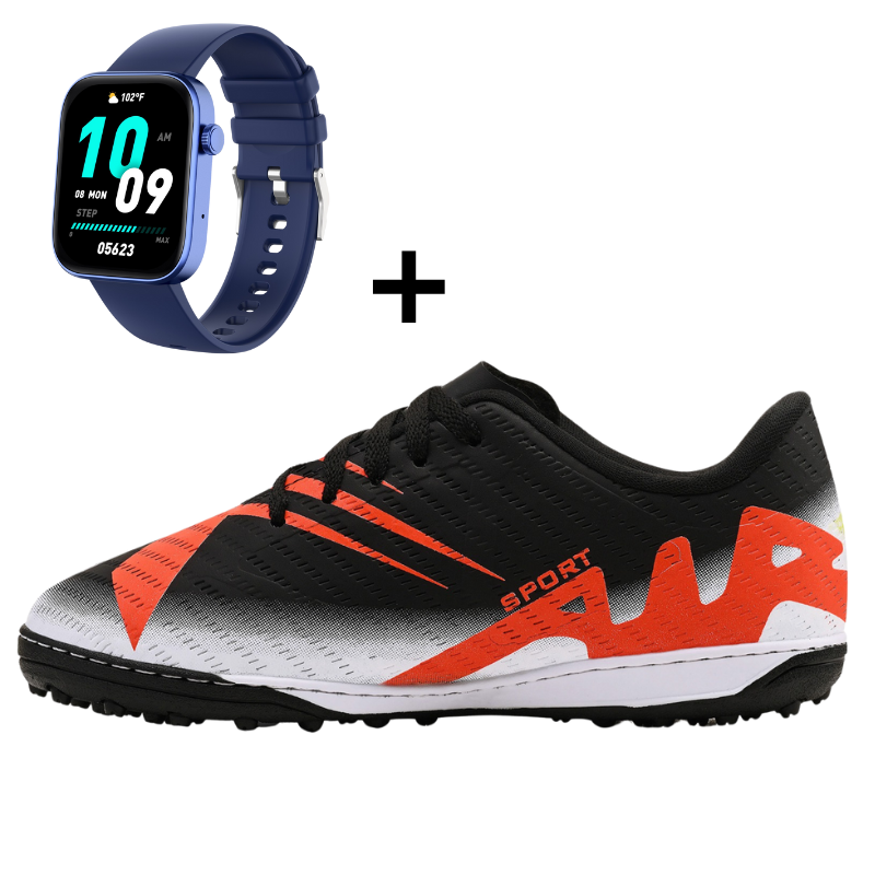 Chuteira Society Masculino Turbo Flex + Smartwatch P7 - Loja Triton Sports