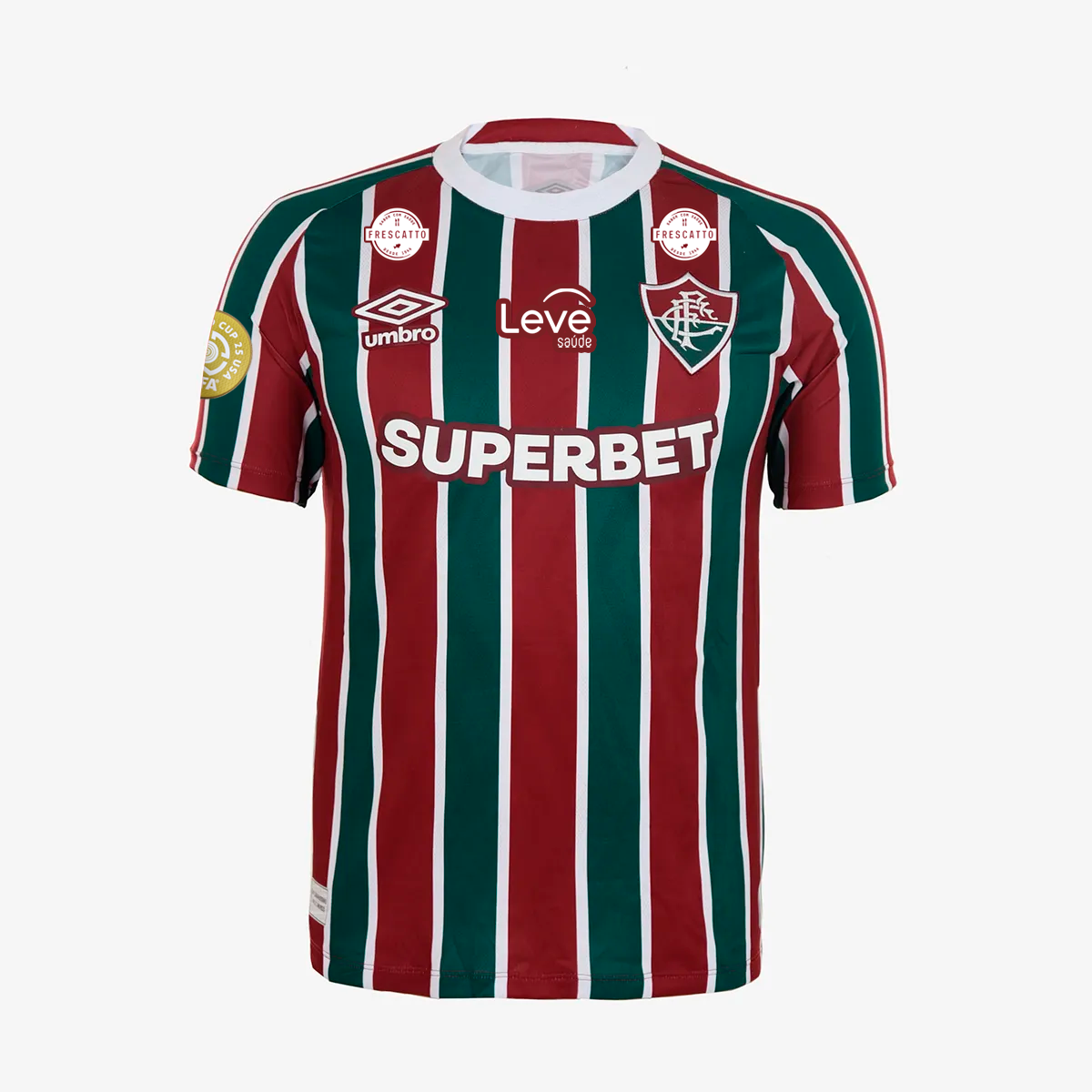 Jersey Fluminense 2025/26 I Fan With Sponsors