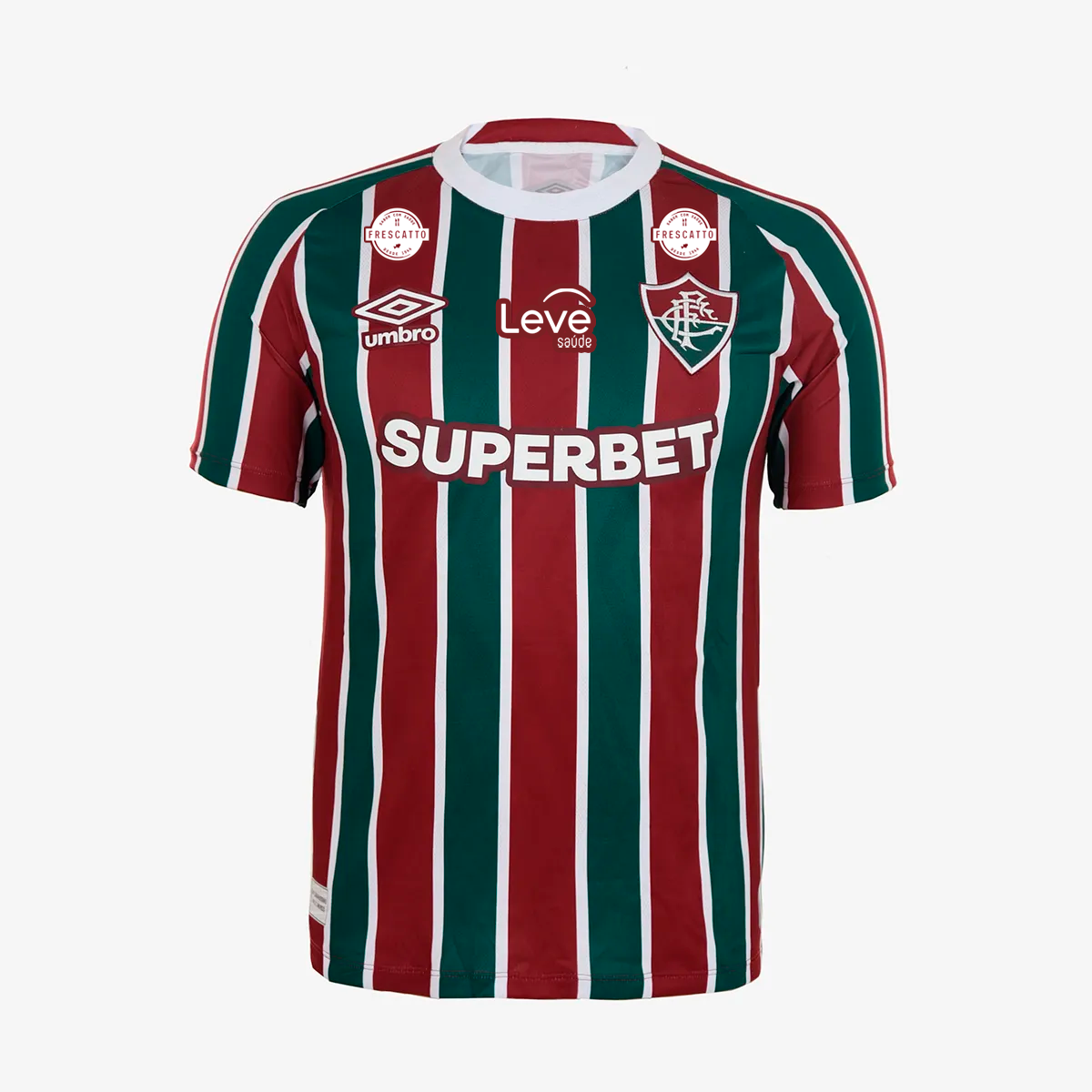 Jersey Fluminense 2025/26 I Fan With Sponsors