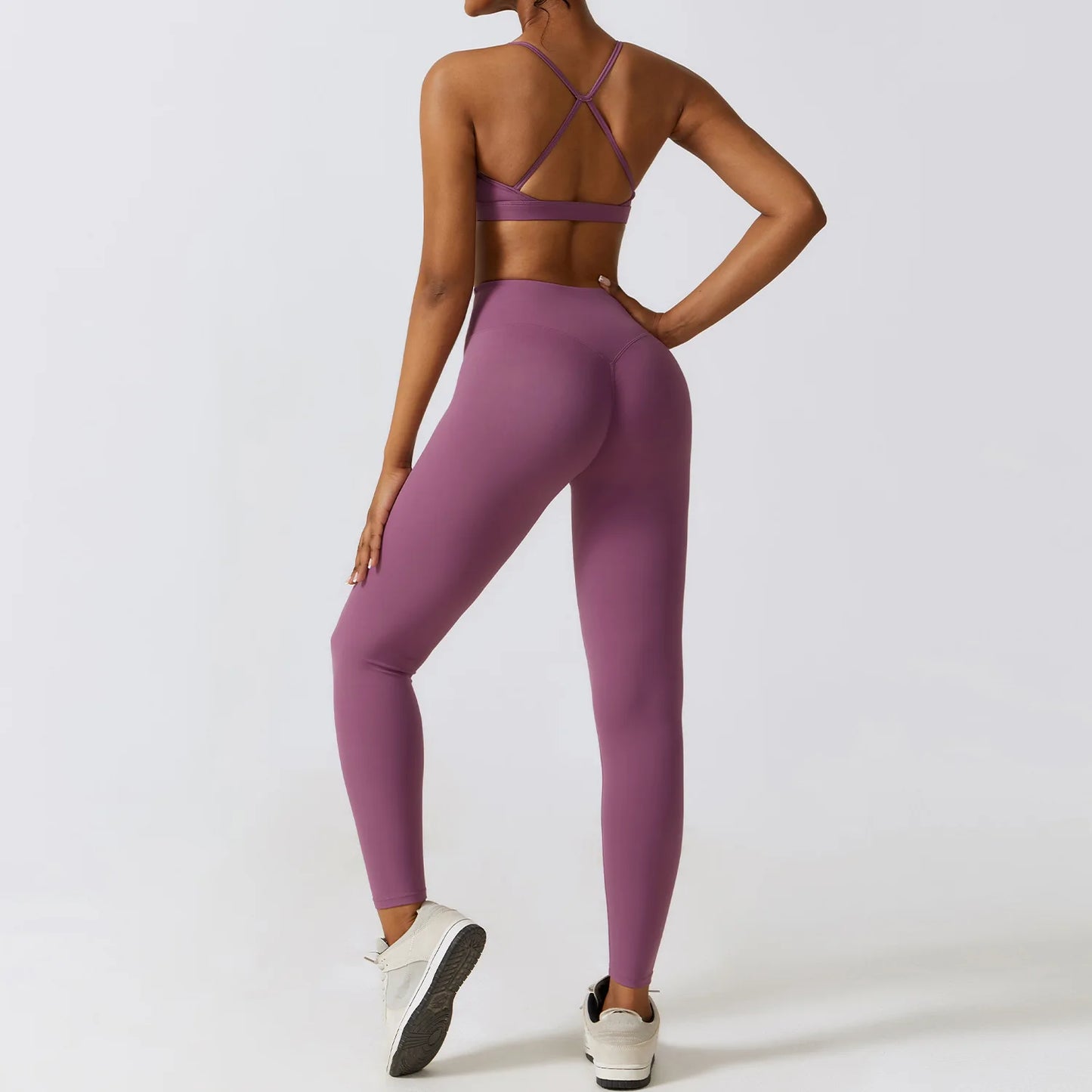 Conjunto Fitness Academia Elegance Active - 0 Transparência - Loja Triton Sports