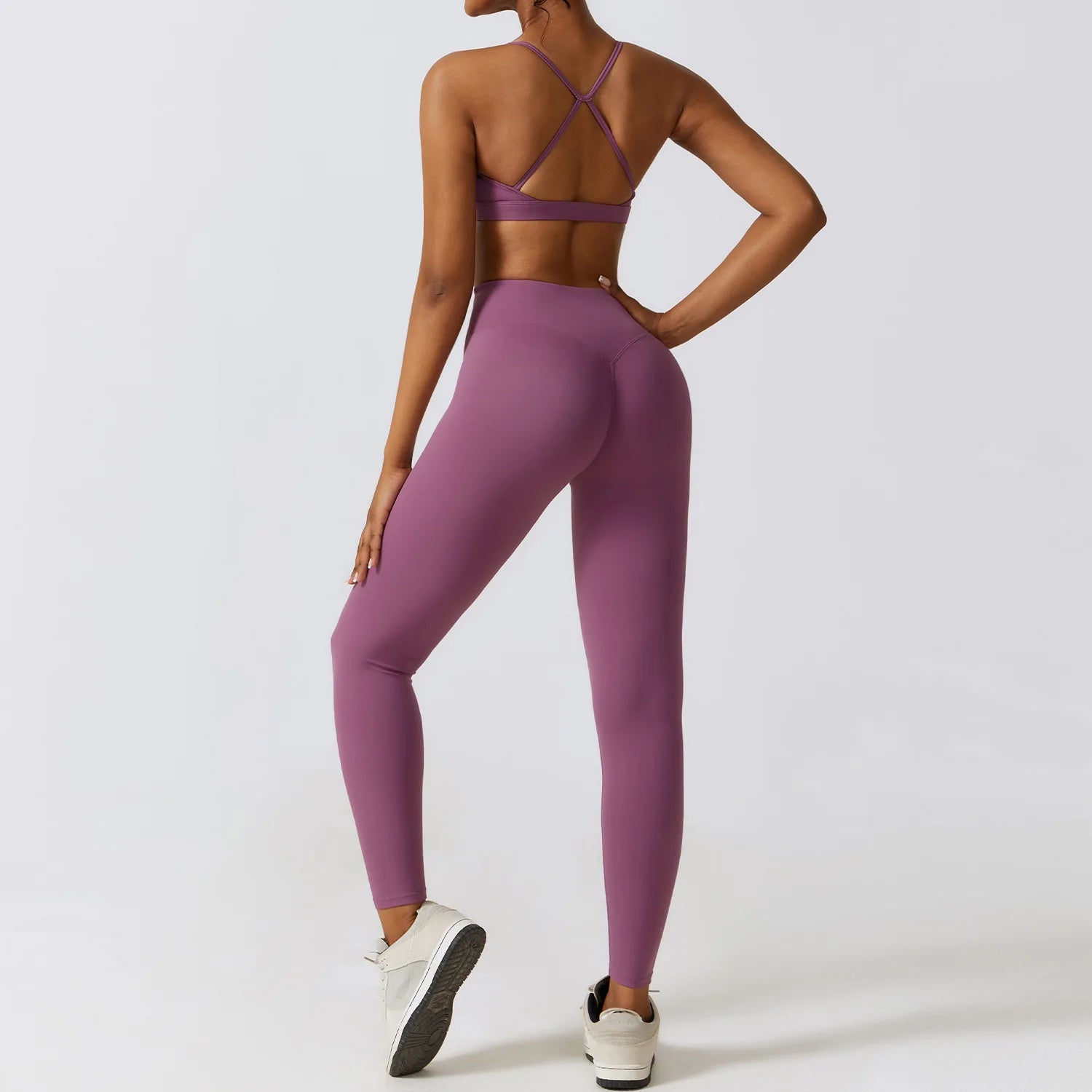 Conjunto Fitness Academia Elegance Active - 0 Transparência - Loja Triton Sports