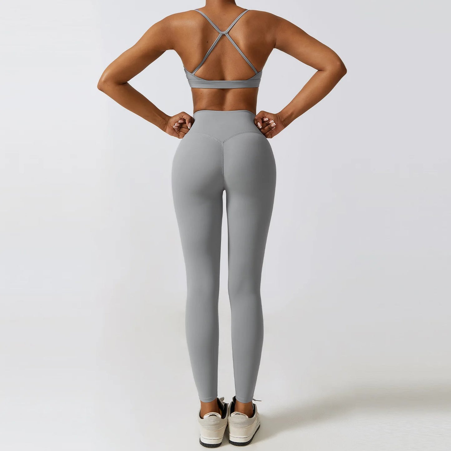Conjunto Fitness Academia Elegance Active - 0 Transparência - Loja Triton Sports