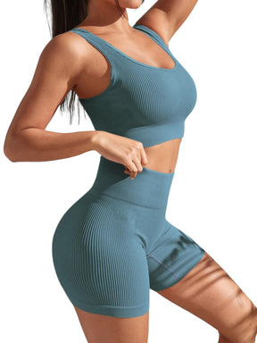 Conjunto Fitness Academia Canelado Fit - Zero Transparência