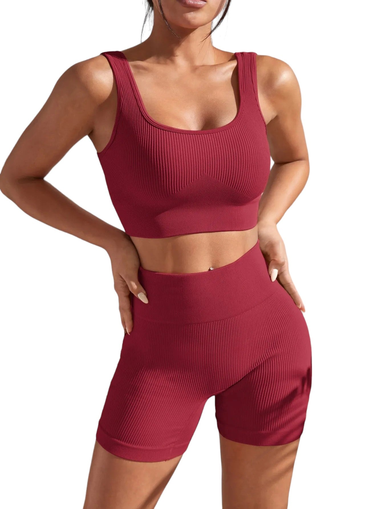 Conjunto Fitness Academia Canelado Fit - Zero Transparência