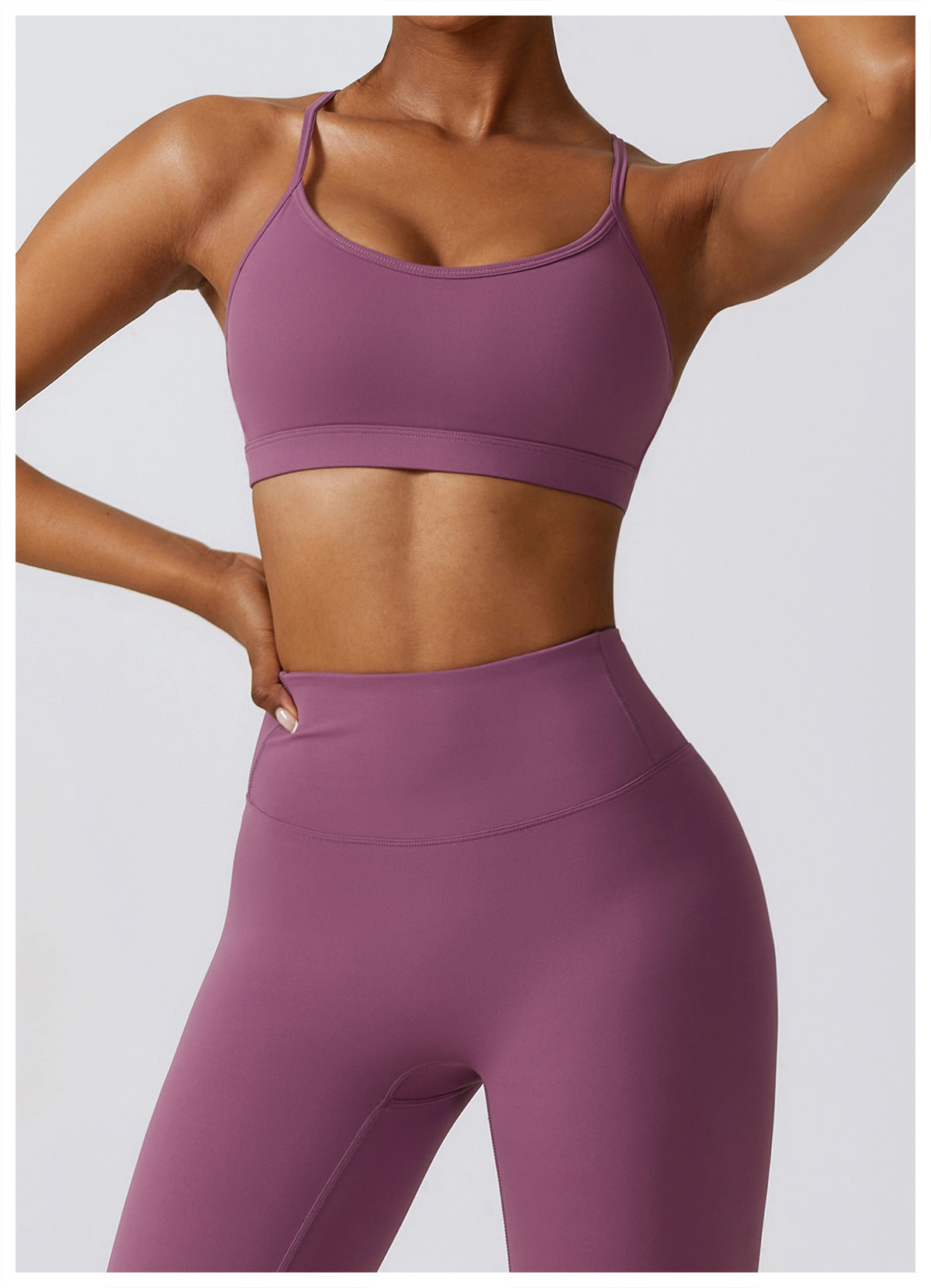 Conjunto Fitness Academia Elegance Active - 0 Transparência - Loja Triton Sports