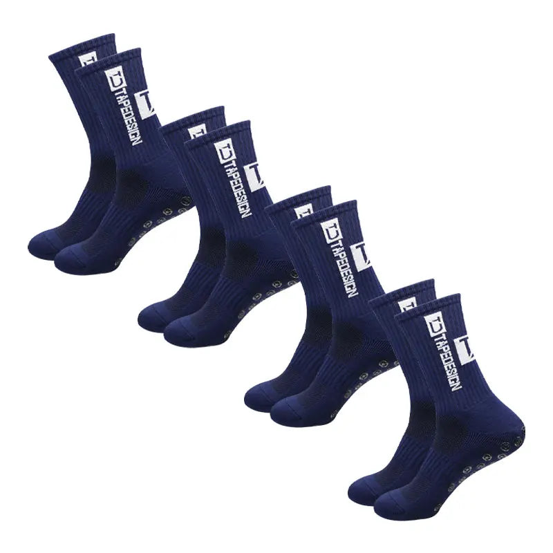 4 Pares de meias antiderrapantes GRIP  - 34 ao 45
