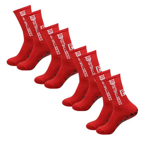 4 Pares de meias antiderrapantes GRIP  - 34 ao 45