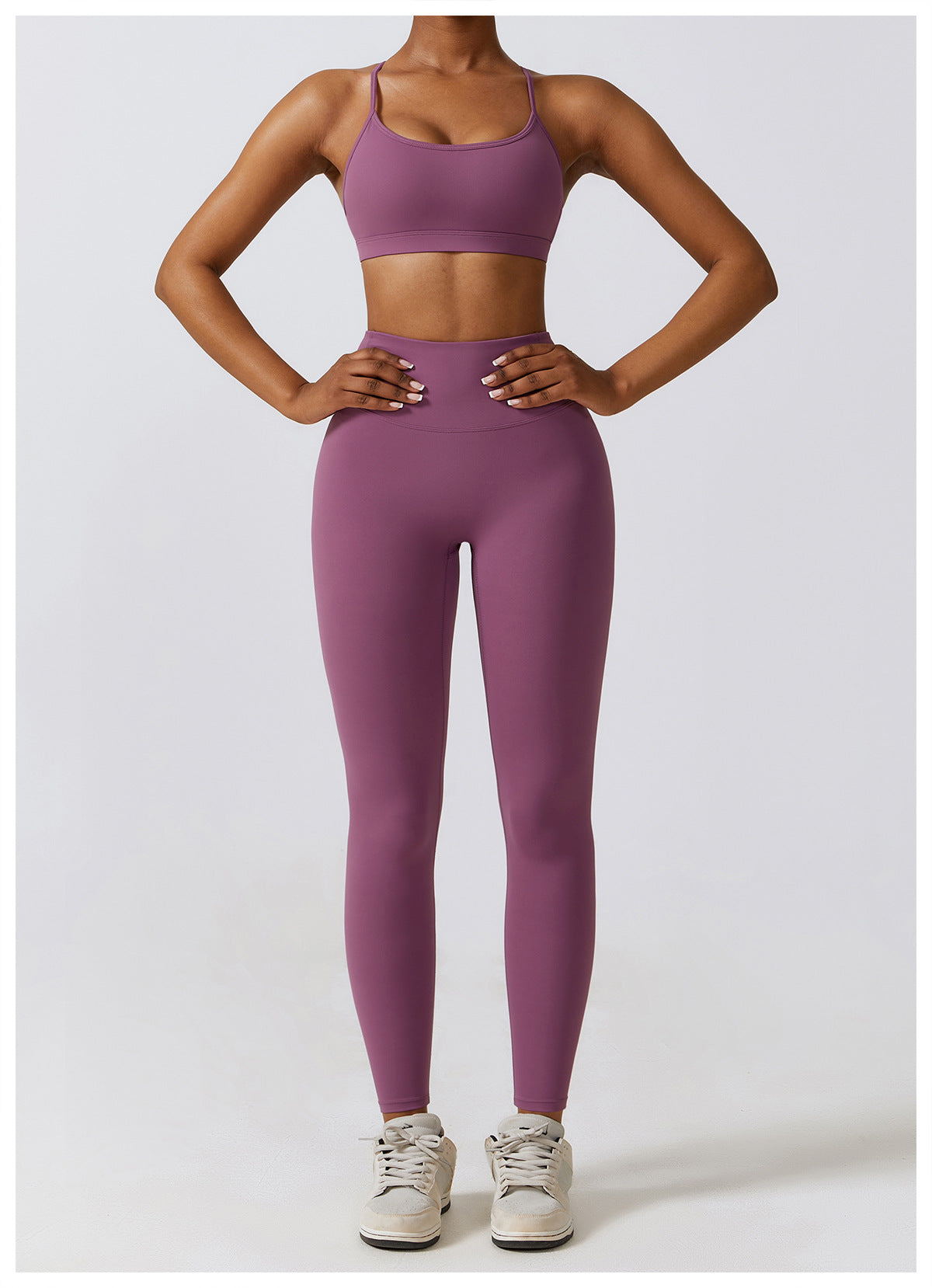 Conjunto Fitness Academia Elegance Active - 0 Transparência - Loja Triton Sports