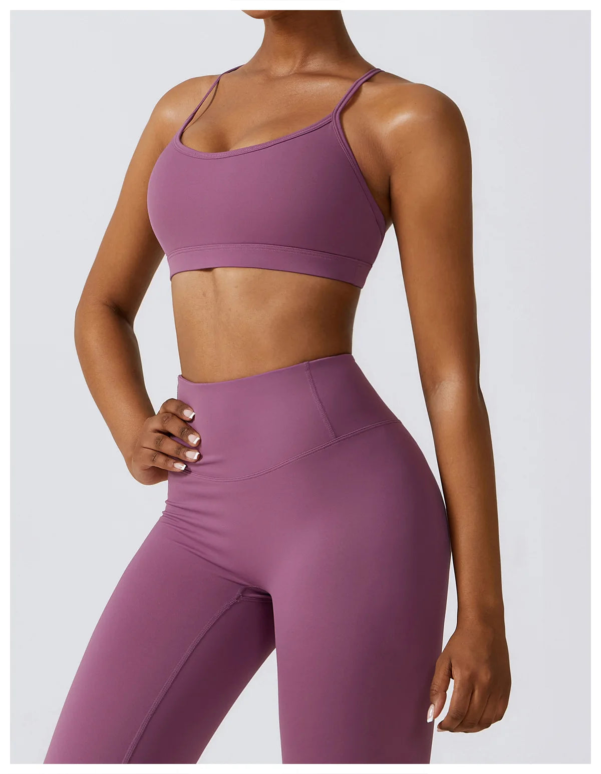 Conjunto Fitness Academia Elegance Active - 0 Transparência - Loja Triton Sports 