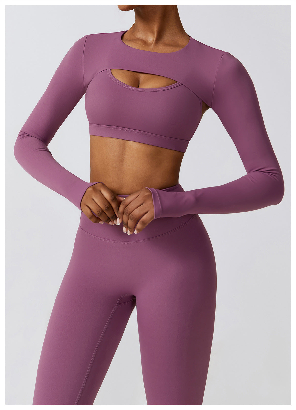 Conjunto Fitness Academia Premium Elegance Com Manga Removível - Zero Transparência - Loja Triton Sports